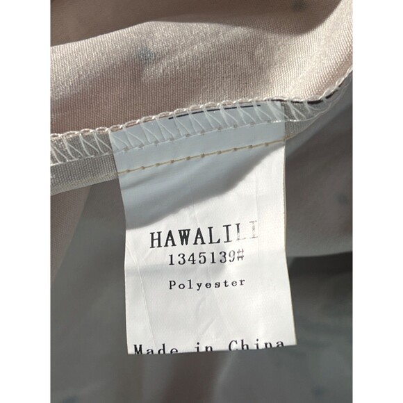 Hawalili  Men’s Size 2XL Hawaiian Shirt Hula Girl Palm Trees Island Love NWT - Picture 7 of 8